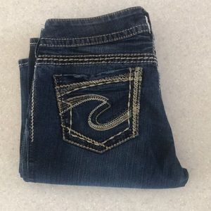 Suki Silver Boot Cut Jeans